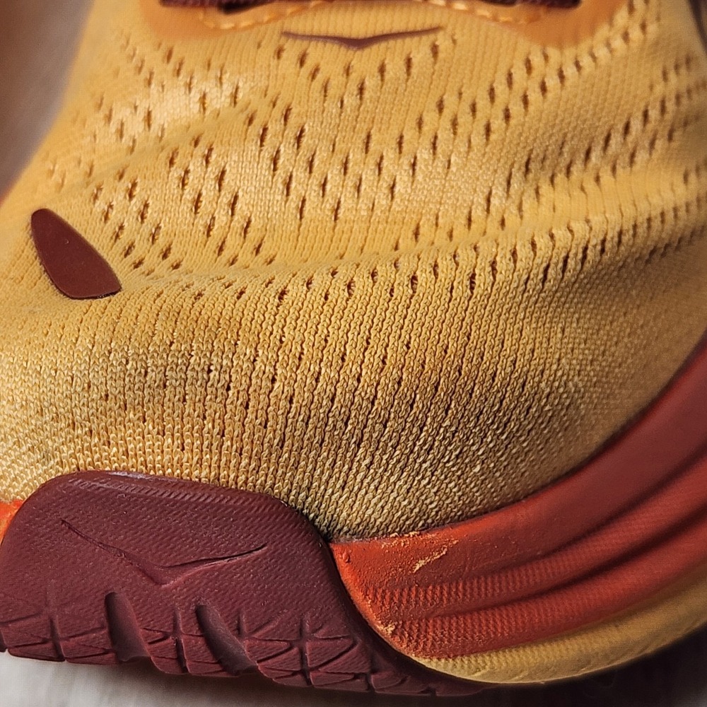 Hoka Womens W Bondi 8 Running Shoes size 9.5 Orange Sneakers (see pics) - Picture 9 of 15